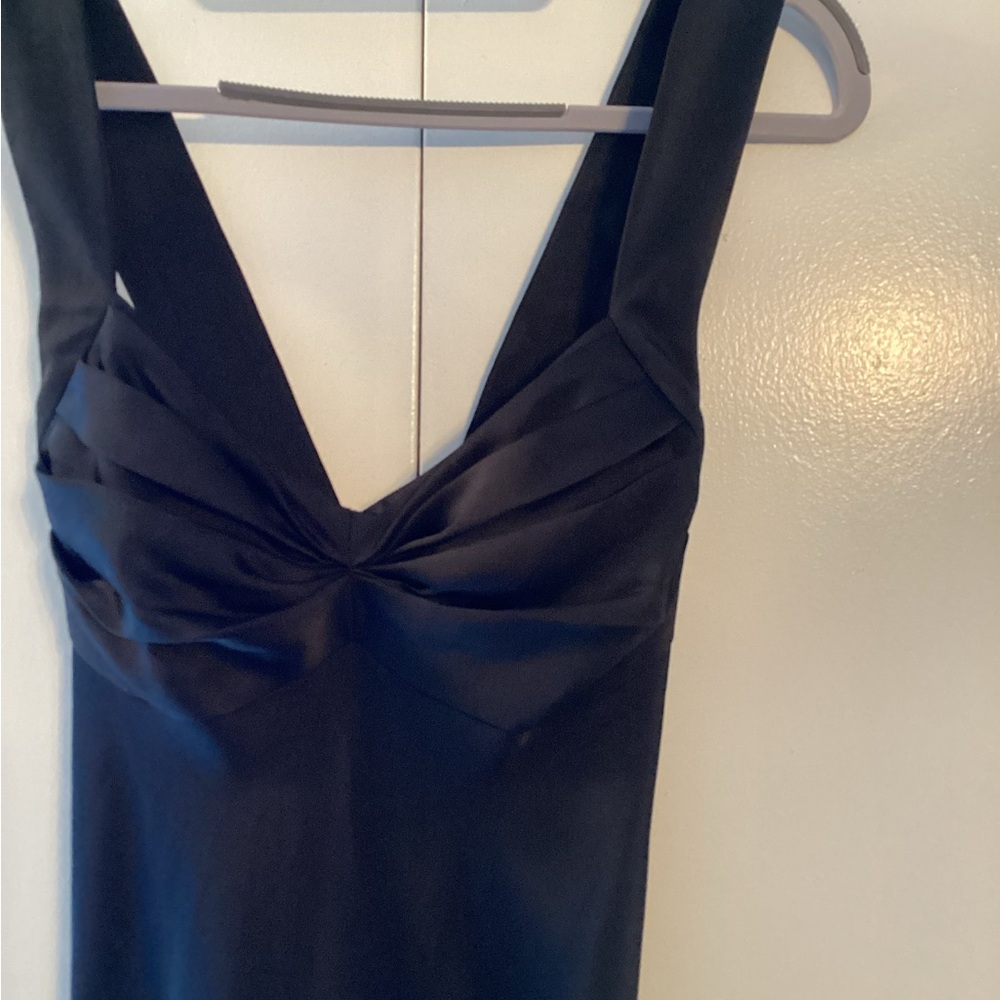 Calvin Klein Black High Low Dress
